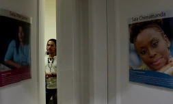 Hadi Bakkou, réfugié syrien qui enseigne l'arabe au Brésil, le 20 avril 2017 à Rio de Janeiro