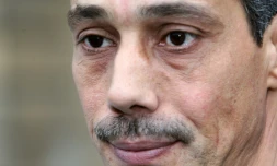 Omar Raddad, le 1er décembre 2008, à Paris