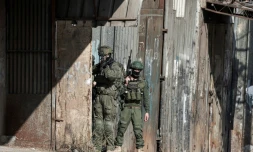 Des soldats israéliens lors d'une opération à Naplouse, en Cisjordanie occupée, le 27 août 2025