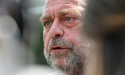 Le garde des Sceaux Eric Dupond-Moretti le 19 juillet 2021 à Beauvais 