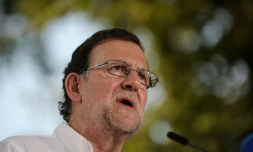 Le chef du gouvernement conservateur sortant Mariano Rajoy, à Séville le 23 juin 2016