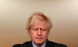 Le Premier ministre Boris Johnson le 26 janvier 2021 Ă Londres