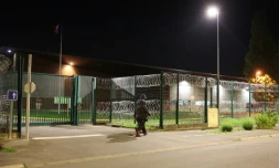 L'établissement pénitentiaire pour mineurs de Quiévrechain (Nord), le 2 octobre 2023