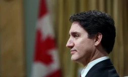 Le Premier ministre du Canada Justin Trudeau à Ottawa, le 20 décembre 2024