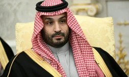 Le prince héritier saoudien Mohammed ben Salmane à Washington, le 18 novembre 2025