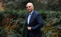 Le ministre britannique des Communautés Sajid Javid le 20 mars 2018 à Londres