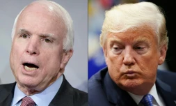 L'une des dernières volontés de John McCain était limpide: il avait fait savoir qu'il ne voulait pas de Donald Trump à son enterrement