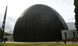 La nouvelle cathédrale de Créteil près de Paris, le 14 septembre 2015