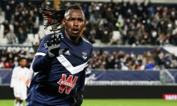 L'attaquant hondurien de Bordeaux Alberth Elis lors d'un match contre Lille, le 22 décembre 2021