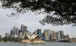 Vue générale de Sydney, principale ville d'Australie