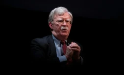 John Bolton, ici le 17 février 2020, doit publier le 23 juin son livre intitulé "The Room Where It Happened, A White House Memoir"