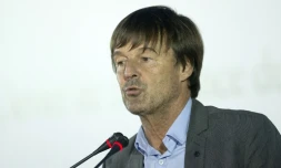 Nicolas Hulot le 17 octobre 2016 à Rabat