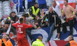 Corentin Tolisso, auteur du but de la victoire face à Toulouse, le 23 avril 2016 au Stadium