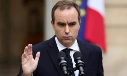 Le Premier ministre démissionnaire Sébastien Lecornu, le 6 octobre 2025 à Paris