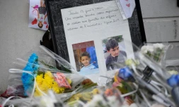 Hommage à Lorient le 11 juin 2019 aux deux jeunes garçons fauchés par une voiture, dont l'un a été tué et l'autre griÚvement blessé
