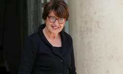 La ministre de l'Agriculture Annie Genevard à l'Elysée à Paris le 22 juillet 2026
