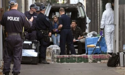 La police australienne à Surry Hills dans la banlieue de Sydney, le 30 juillet 2017
