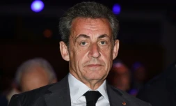 L'ex président Nicolas Sarkozy le 20 avril 2018