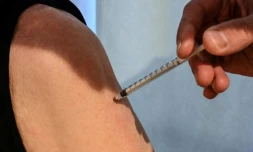 vaccination contre le Covid-19 Ă Montpellier, le 15 avril 2021