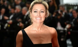 La journaliste Anne-Sophie Lapix le 13 mai 2016 au festival de Cannes