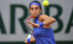 La Française Caroline Garcia lors de Roland-Garros, le 5 juin 2017