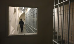 Le quartier de prise en charge de la radicalisation (QPR) à la prison de la Santé le 12 juillet 2019