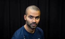 Le Français Tony Parker à Charlotte en Caroline du Nord le 5 octobre 2018