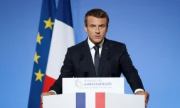 Le président de la République Emmanuel Macron le 29 août 2017 à l'Elysée