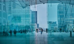 Le quartier d'affaires de La Défense, prÚs de Paris, le 8 novembre 2024