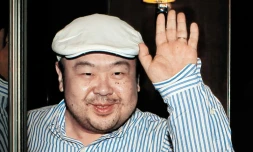 Kim Jong-Nam, le demi-frère du dirigeant nord-coréen Kim Jong-Un, le 4 juin 2010 à Macao