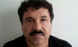 Photo fournie par le gouvernement mexicain le 22 février 2014 du baron de la drogue Joaquin "El Chapo" Guzman