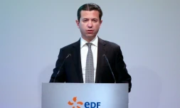 Thomas Piquemal, le directeur financier d'EDF, le 16 février 2016 à Paris