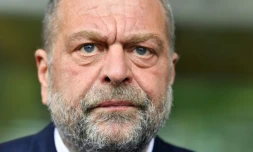 Le ministre français de la Justice Eric Dupond-Moretti à Pontoise, prÚs de Paris, le 24 septembre 2020