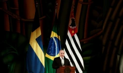 Michel Temer, le 3 avril 2017, à Sao Paulo