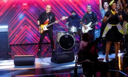 Pascal Obispo à l'ouverture du Téléthon 2018 vendredi 7 décembre 2018 à Paris