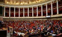 L'Assemblée nationale durant les débats sur le budget de la Sécurité sociale, le 5 décembre 2025 à Paris