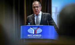 Le ministre russe des Affaires étrangères Sergueï Lavrov, le 1er septembre 2017 à Moscou