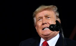 Donald Trump, le 4 janvier 2021 à Dalton, en Géorgie