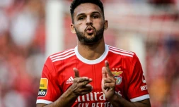 Gonçalo Ramos à Lisbonne le 18 septembre 2022