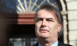 Le journaliste anglais Ian Bailey à Dublin le 1er mars 2012