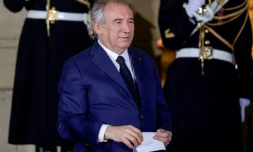 Le nouveau Premier ministre François Bayrou à Matignon le 13 décembre 2024