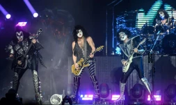 Kiss au Hellfest Ă Clisson, dans l'ouest de la France, le 15 juin 2023