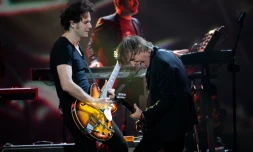 Jean-Louis Aubert lors des Victoires de la musique le 13 février 2015 au Zénith à Paris