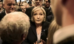 Marine Le Pen au Salon de l'Agriculture le 27 février 2017