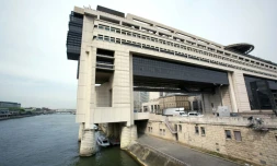 Une photo du 14 mars 2010 montrant le ministère de l'Economie et des Finances à Paris 