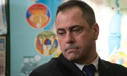 Le Britannique Robert Lawrie avant son procès devant le tribunal correctionnel de Boulogne-sur-Mer, dans le Pas-de-Calais, le 14 janvier 2016