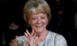 L'actrice britannique Maggie Smith, le 15 octobre 2012 à Londres 