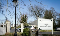 Le Normandy Garden, village de vacances du Calvados qui héberge les Français rapatriés de Chine le 21 février 2020 (photo prise le 20 février)