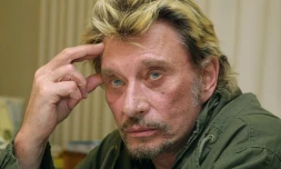 Johnny Hallyday le 24 novembre 2003 à Nice