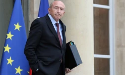 Le ministre français de l'Intérieur Gérard Collomb à Paris, le 2 novembre 2017